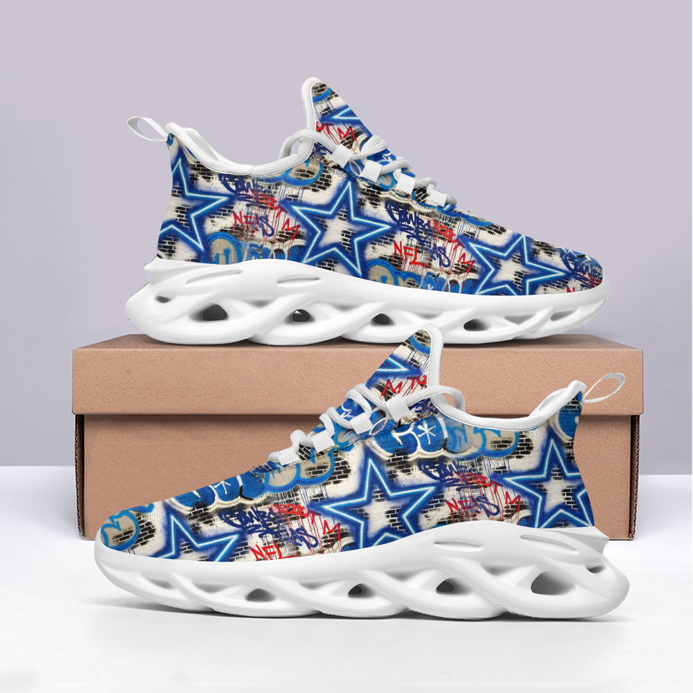 JWFancy Dallas Cowboys NFL Max Soul Shoes Sneakers For Men And Women