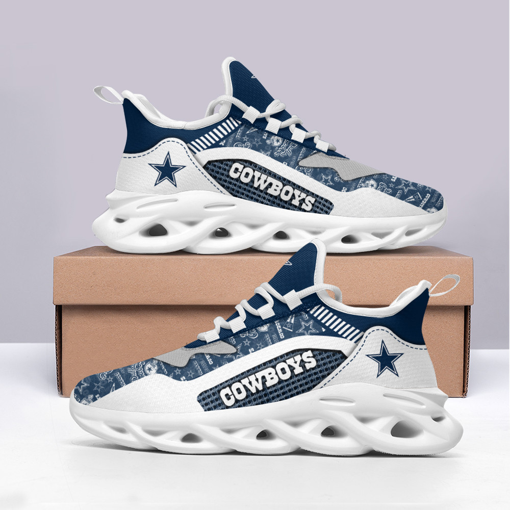 JWFancy Dallas Cowboys NFL Max Soul Shoes Sneakers For Men And Women