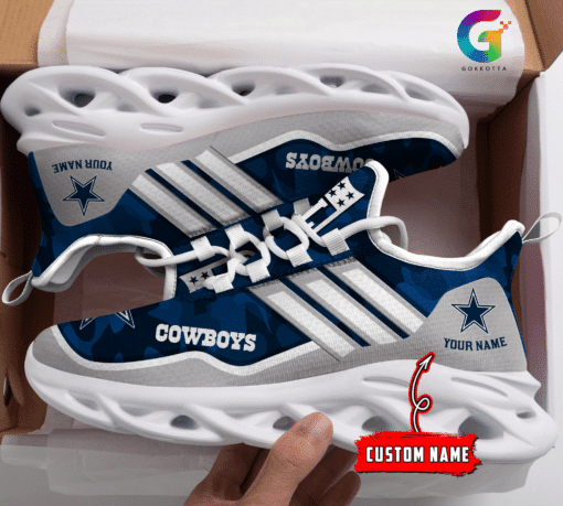 JWFancy Dallas Cowboys NFL Max Soul Shoes Sneakers For Men And Women