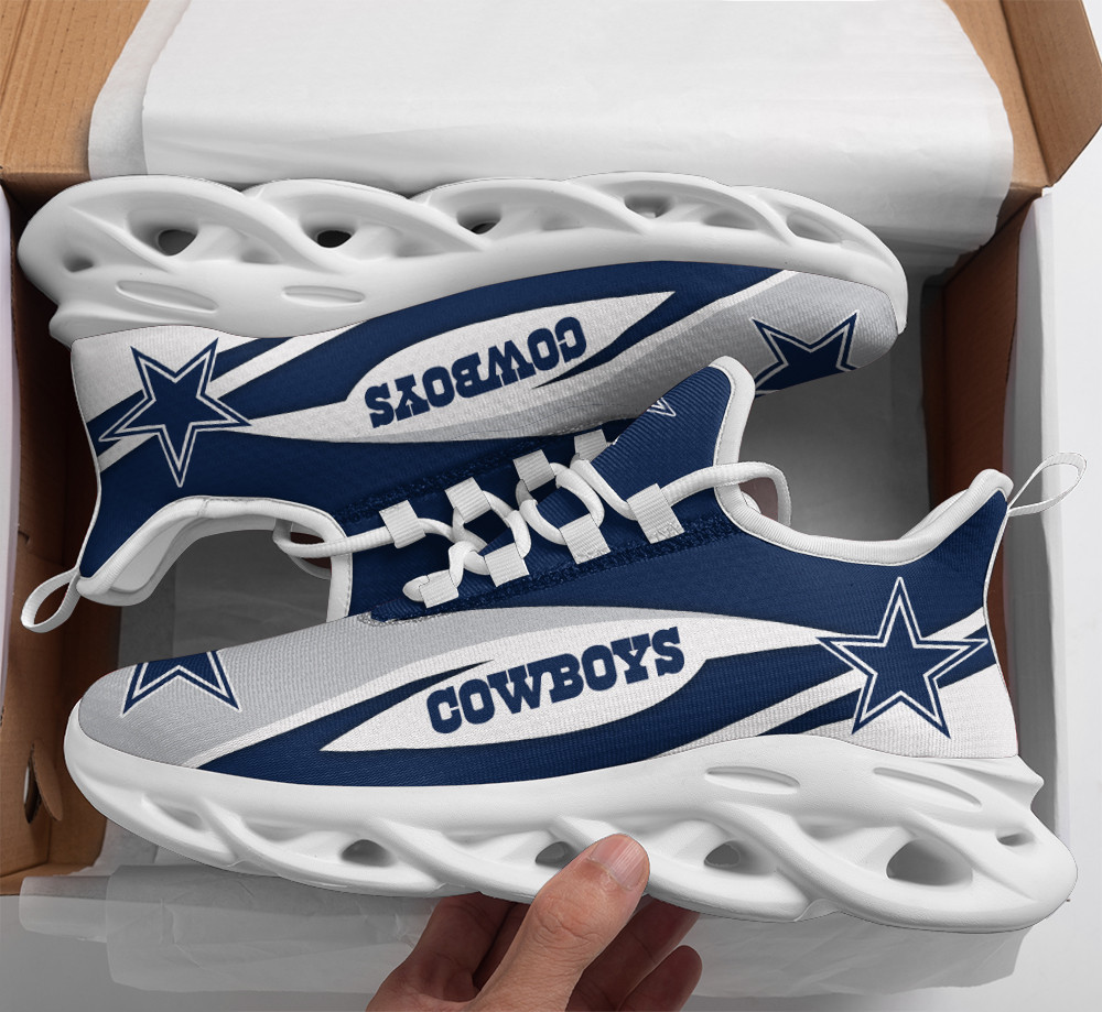 JWFancy Dallas Cowboys NFL Max Soul Shoes Sneakers For Men And Women