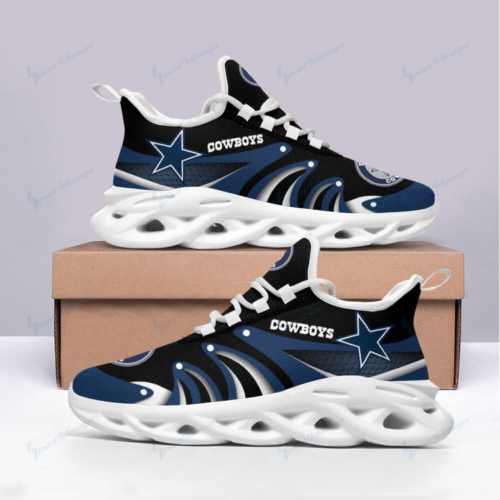 JWFancy Dallas Cowboys NFL Max Soul Shoes Sneakers For Men And Women