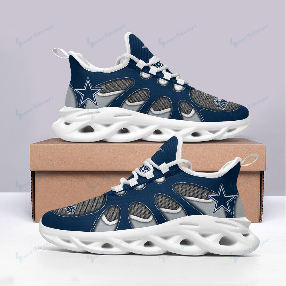 JWFancy Dallas Cowboys NFL Max Soul Shoes Sneakers For Men And Women