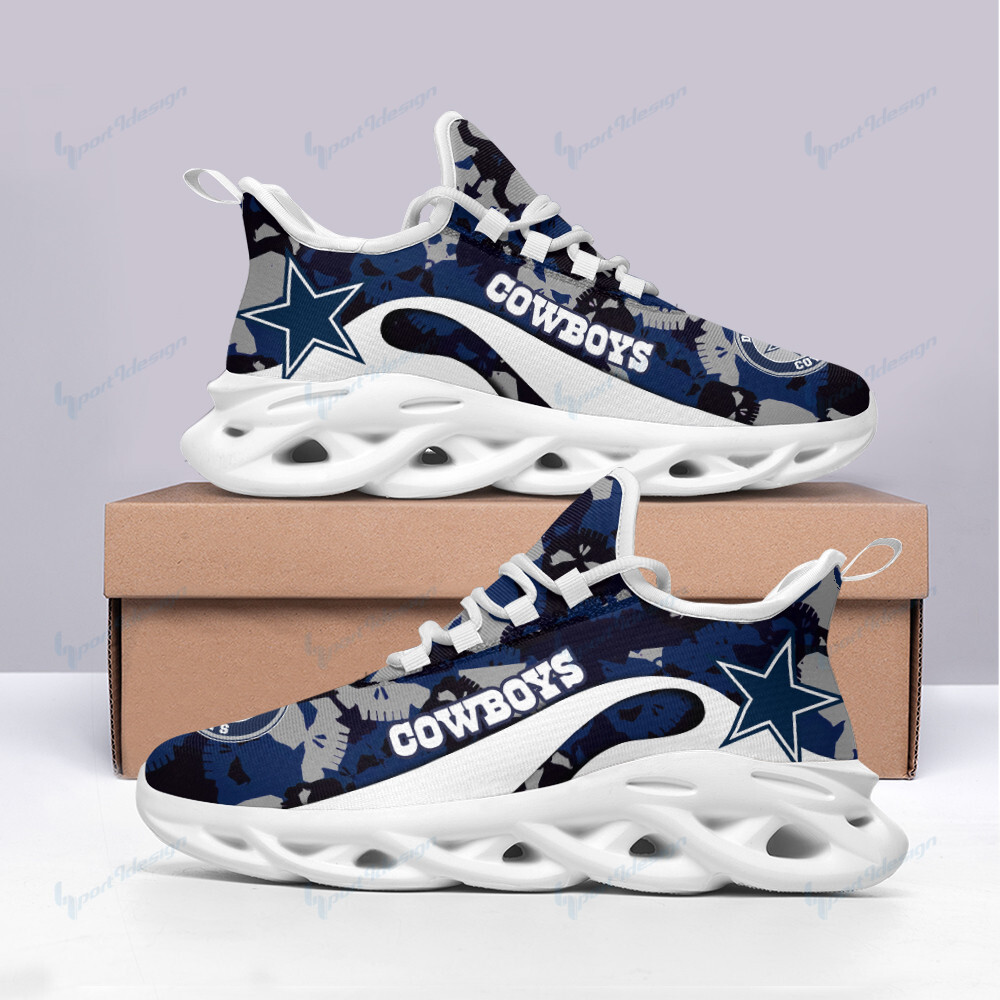 JWFancy Dallas Cowboys NFL Max Soul Shoes Sneakers For Men And Women