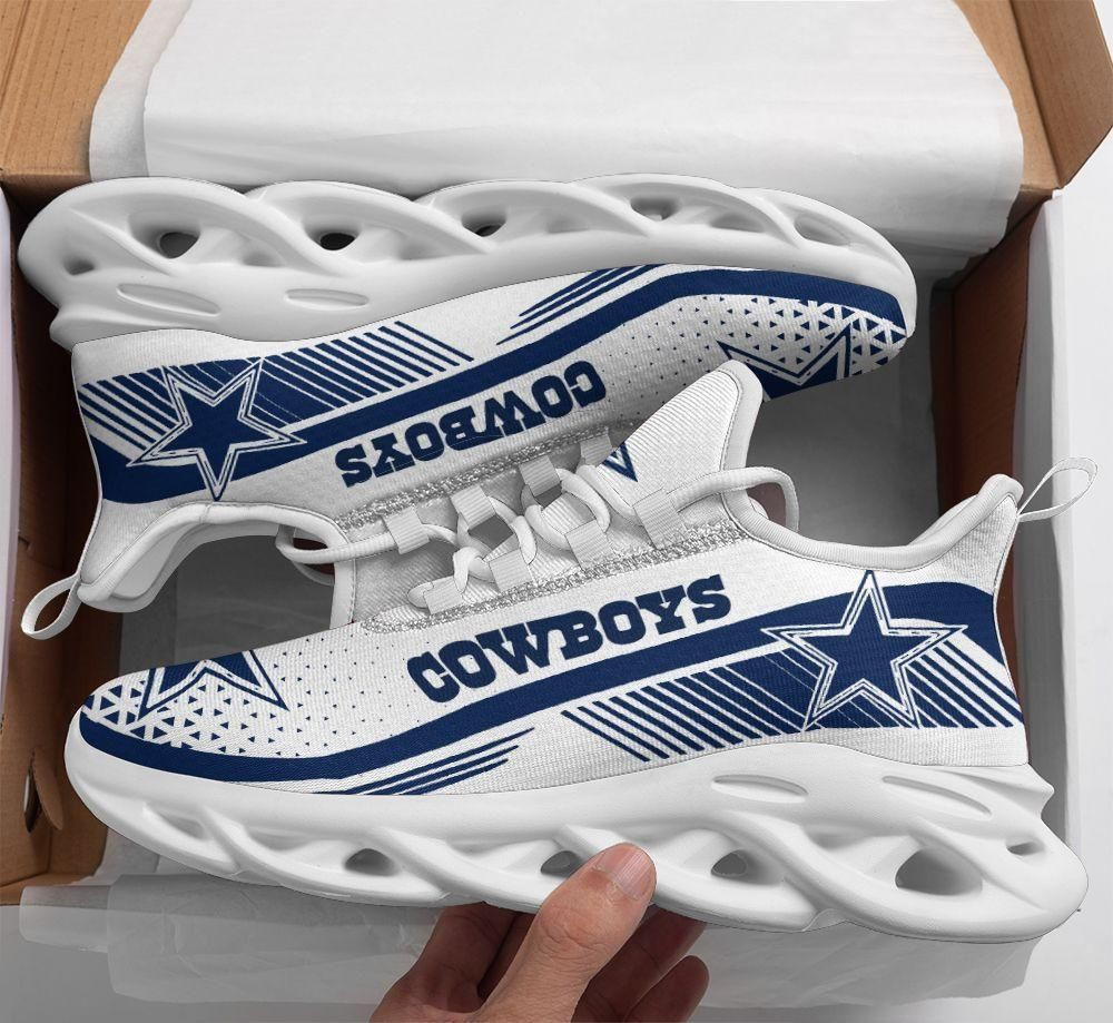 JWFancy Dallas Cowboys NFL Max Soul Shoes Sneakers For Men And Women