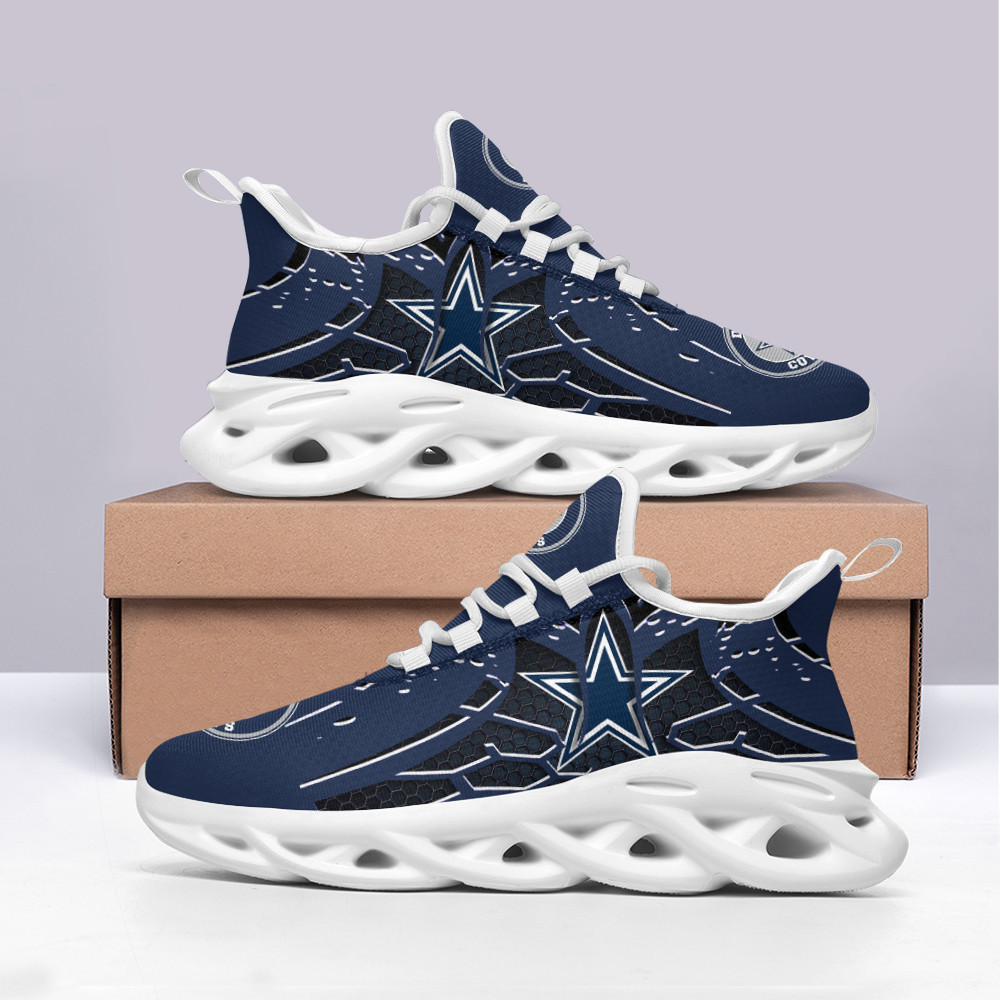 JWFancy Dallas Cowboys NFL Max Soul Shoes Sneakers For Men And Women