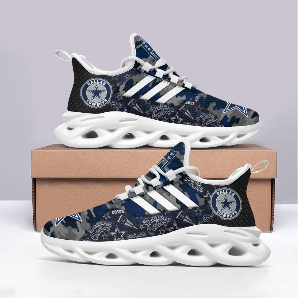 JWFancy Dallas Cowboys NFL Max Soul Shoes Sneakers For Men And Women