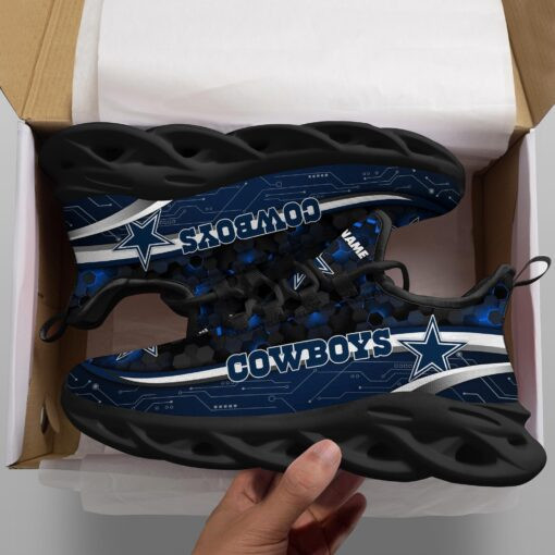 JWFancy Dallas Cowboys NFL Max Soul Shoes Sneakers For Men And Women