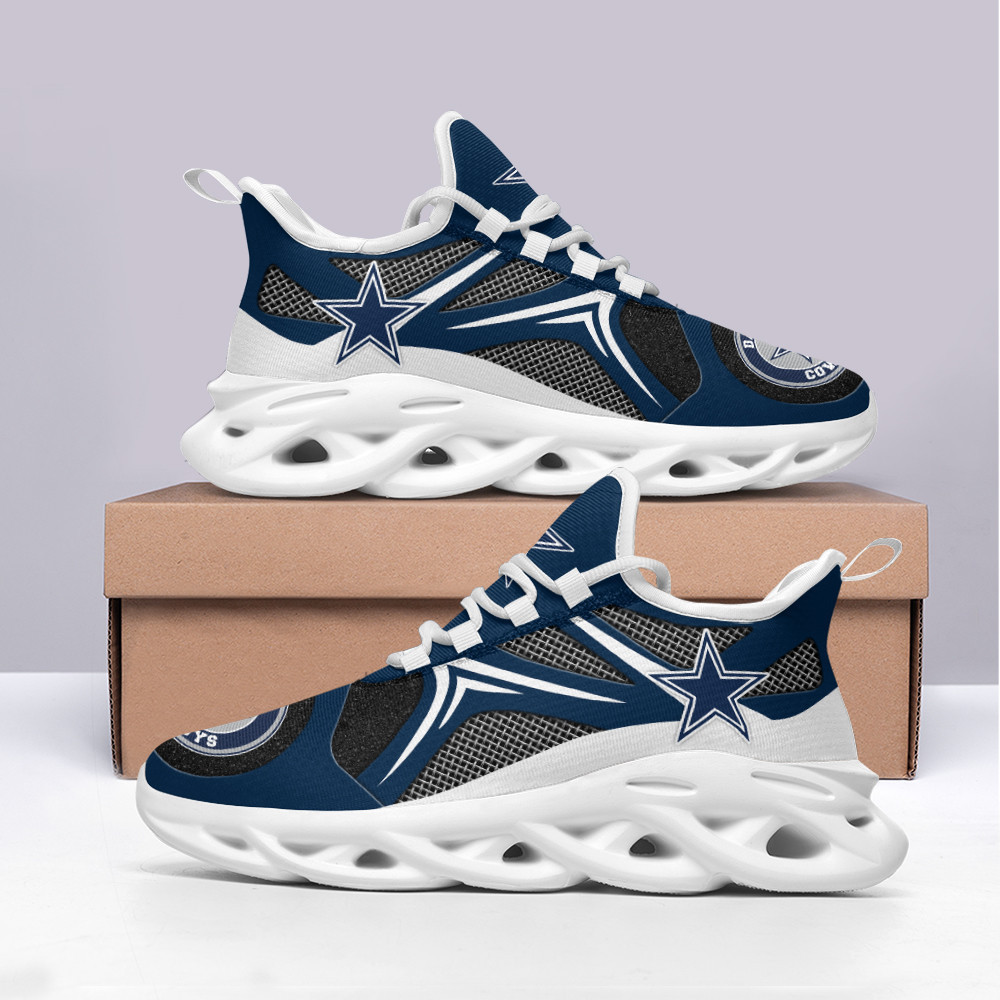 JWFancy Dallas Cowboys NFL Max Soul Shoes Sneakers For Men And Women