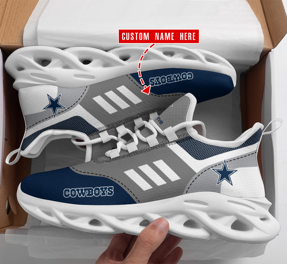 JWFancy Dallas Cowboys NFL Max Soul Shoes Sneakers For Men And Women