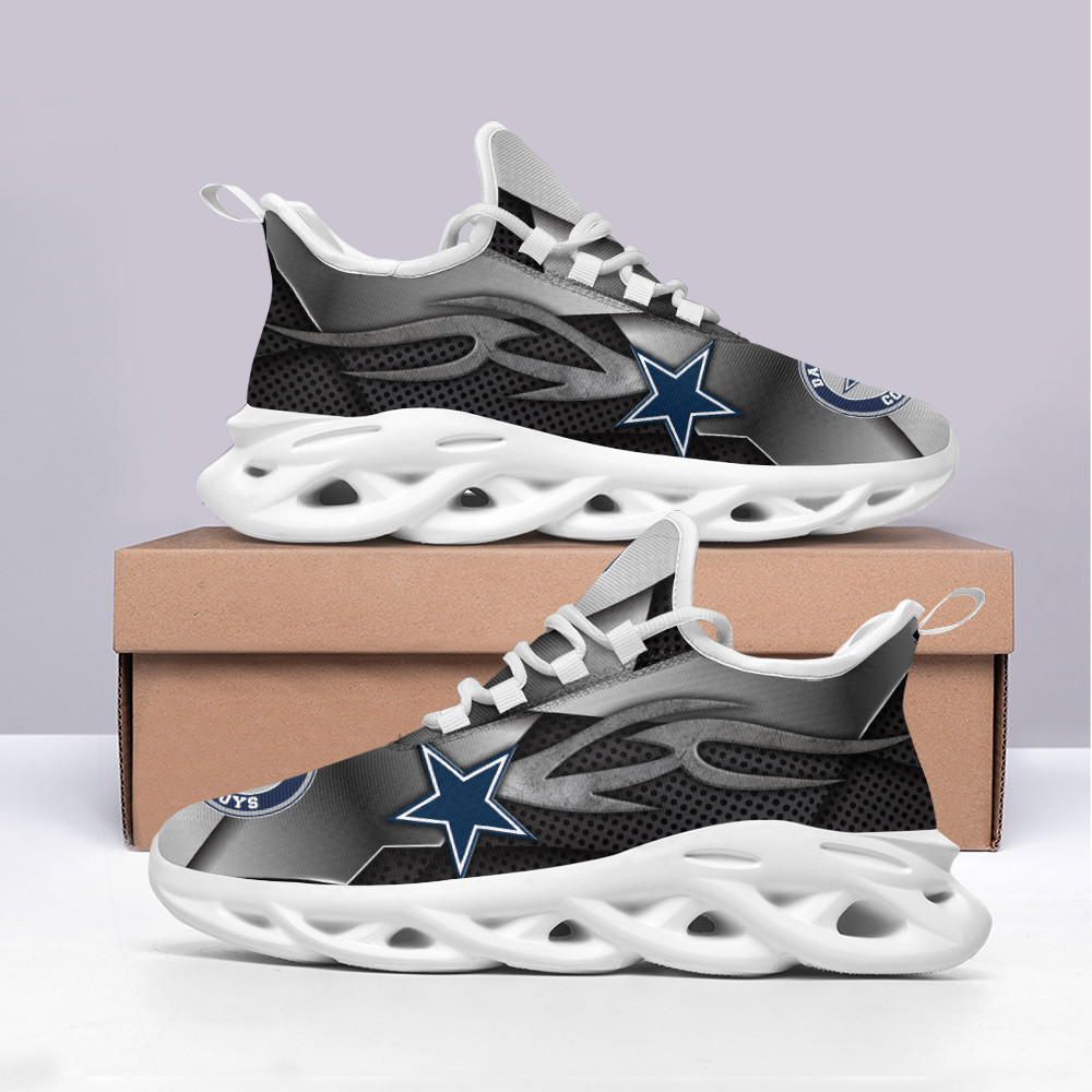 JWFancy Dallas Cowboys NFL Max Soul Shoes Sneakers For Men And Women