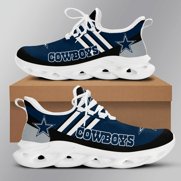 JWFancy Dallas Cowboys NFL Max Soul Shoes Sneakers For Men And Women