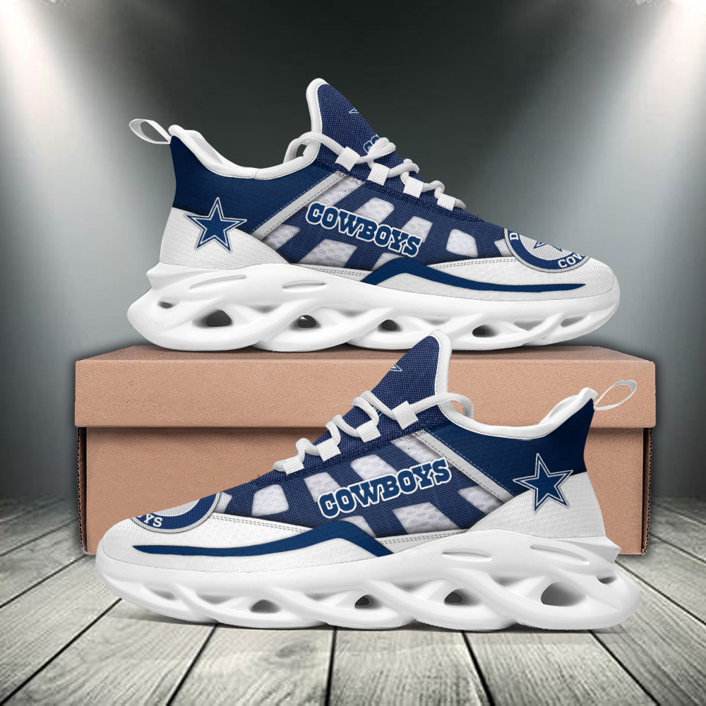 JWFancy Dallas Cowboys NFL Max Soul Shoes Sneakers For Men And Women