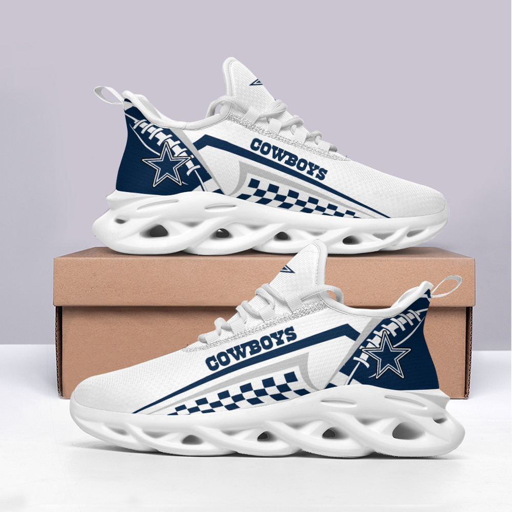 JWFancy Dallas Cowboys NFL Max Soul Shoes Sneakers For Men And Women