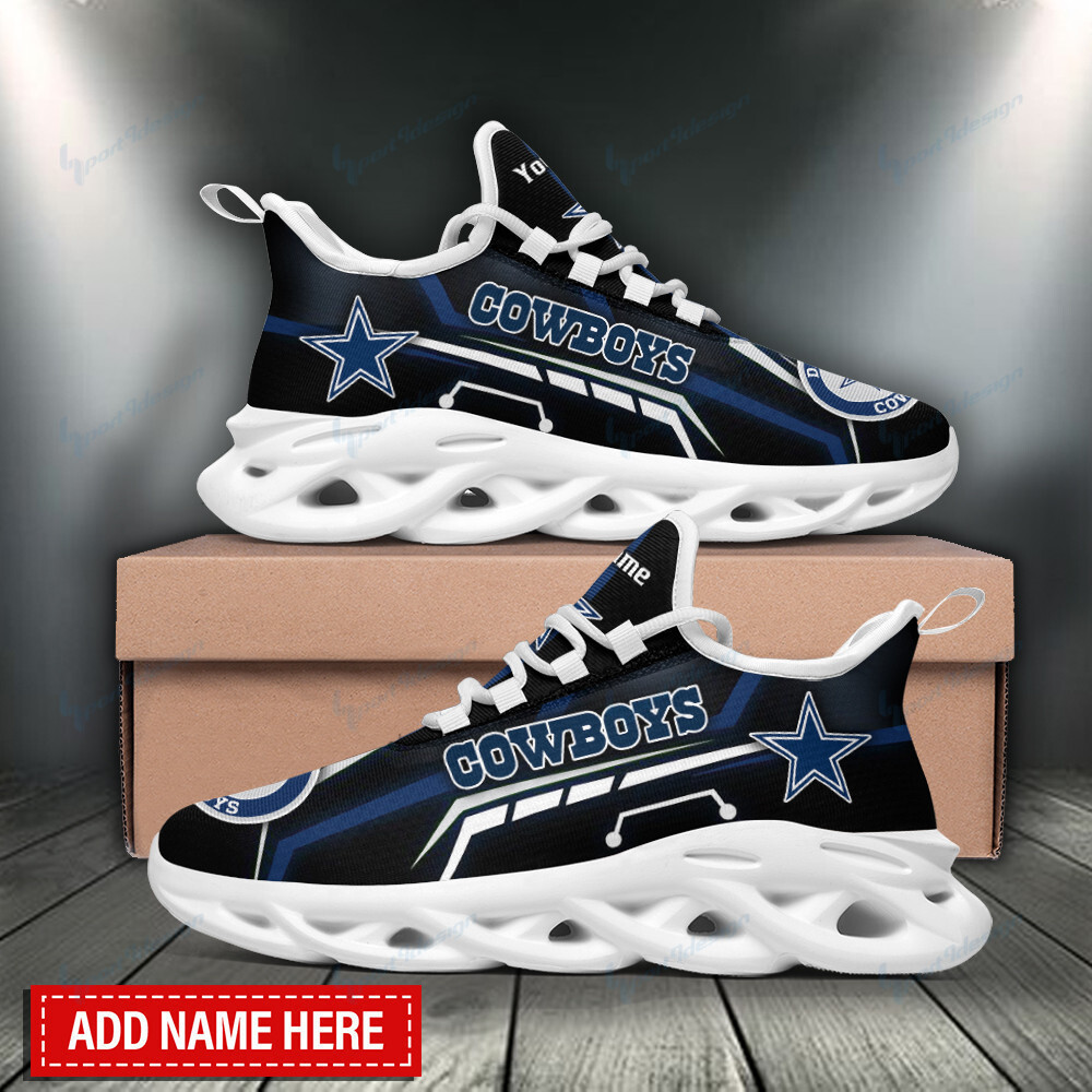 JWFancy Dallas Cowboys NFL Max Soul Shoes Sneakers For Men And Women