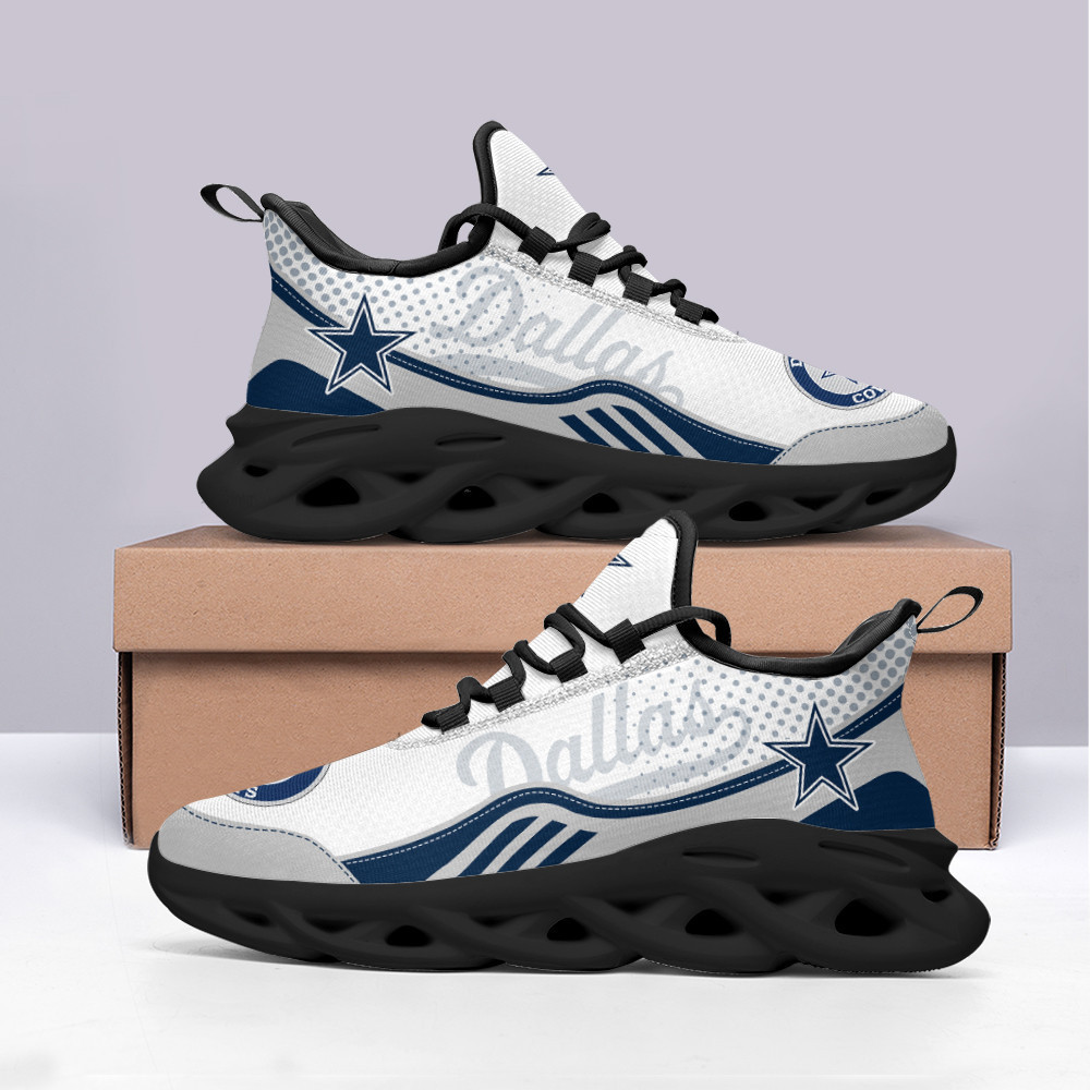 JWFancy Dallas Cowboys NFL Max Soul Shoes Sneakers For Men And Women