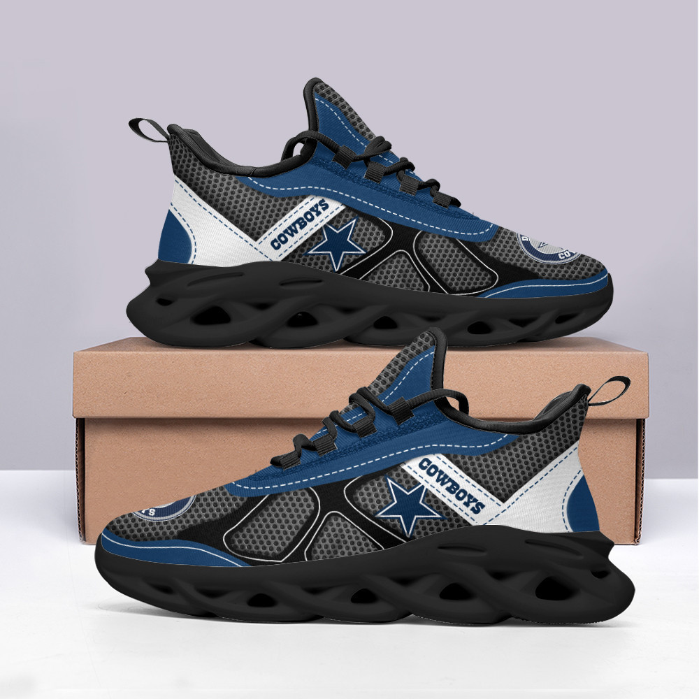 JWFancy Dallas Cowboys NFL Max Soul Shoes Sneakers For Men And Women