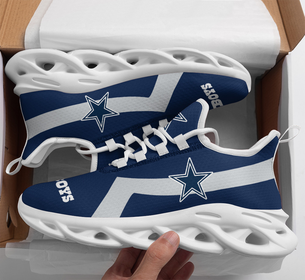 JWFancy Dallas Cowboys NFL Max Soul Shoes Sneakers For Men And Women