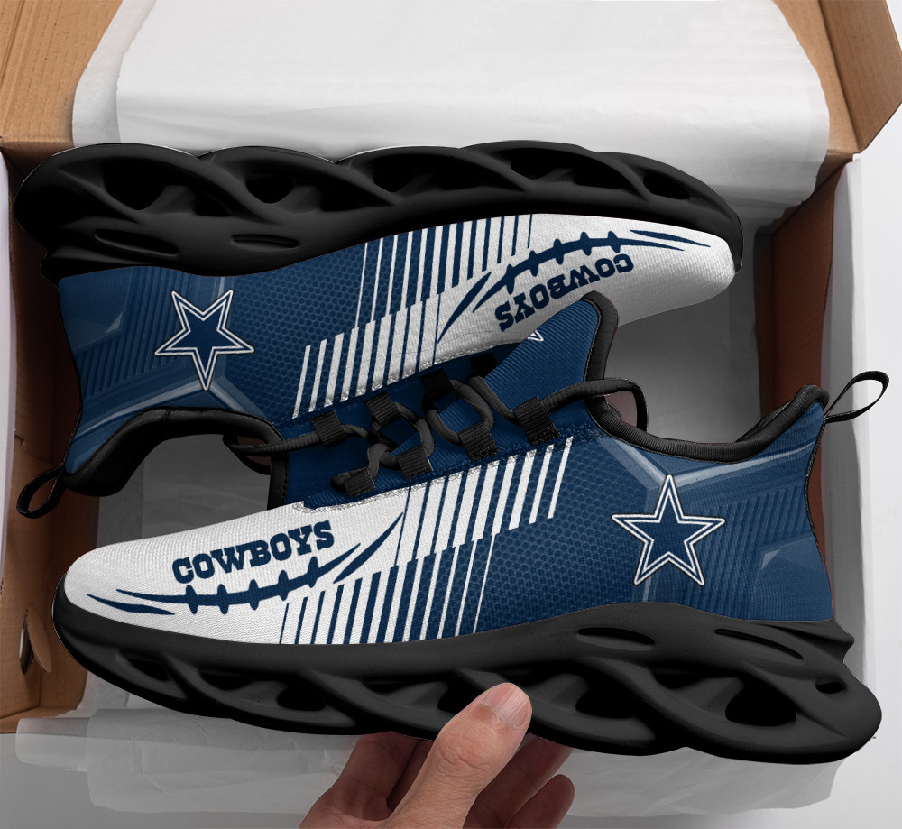 JWFancy Dallas Cowboys NFL Max Soul Shoes Sneakers For Men And Women