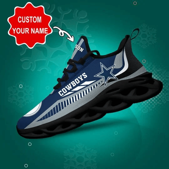 JWFancy Dallas Cowboys NFL Max Soul Shoes Sneakers For Men And Women