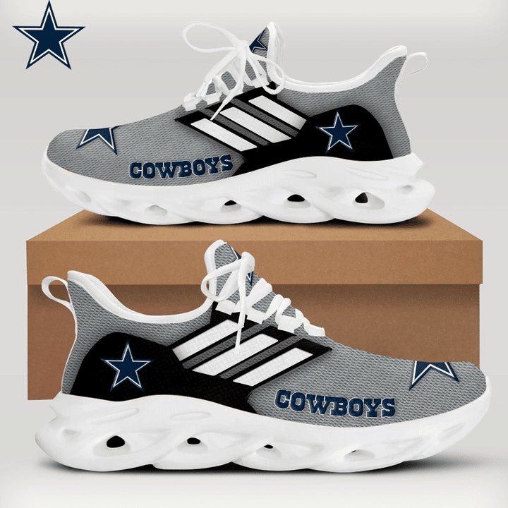 JWFancy Dallas Cowboys NFL Max Soul Shoes Sneakers For Men And Women