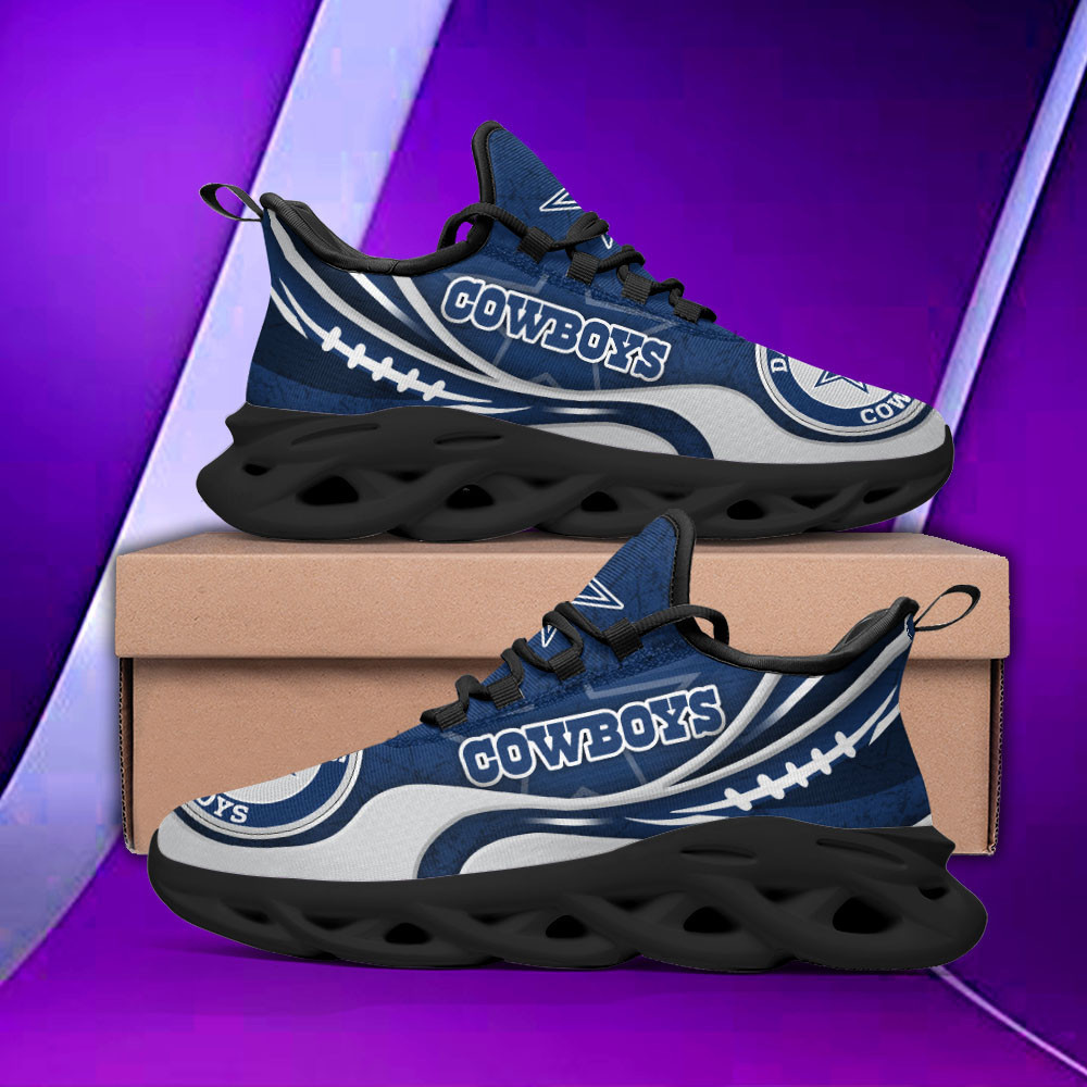 JWFancy Dallas Cowboys NFL Max Soul Shoes Sneakers For Men And Women