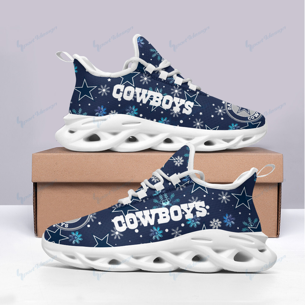 JWFancy Dallas Cowboys NFL Max Soul Shoes Sneakers For Men And Women