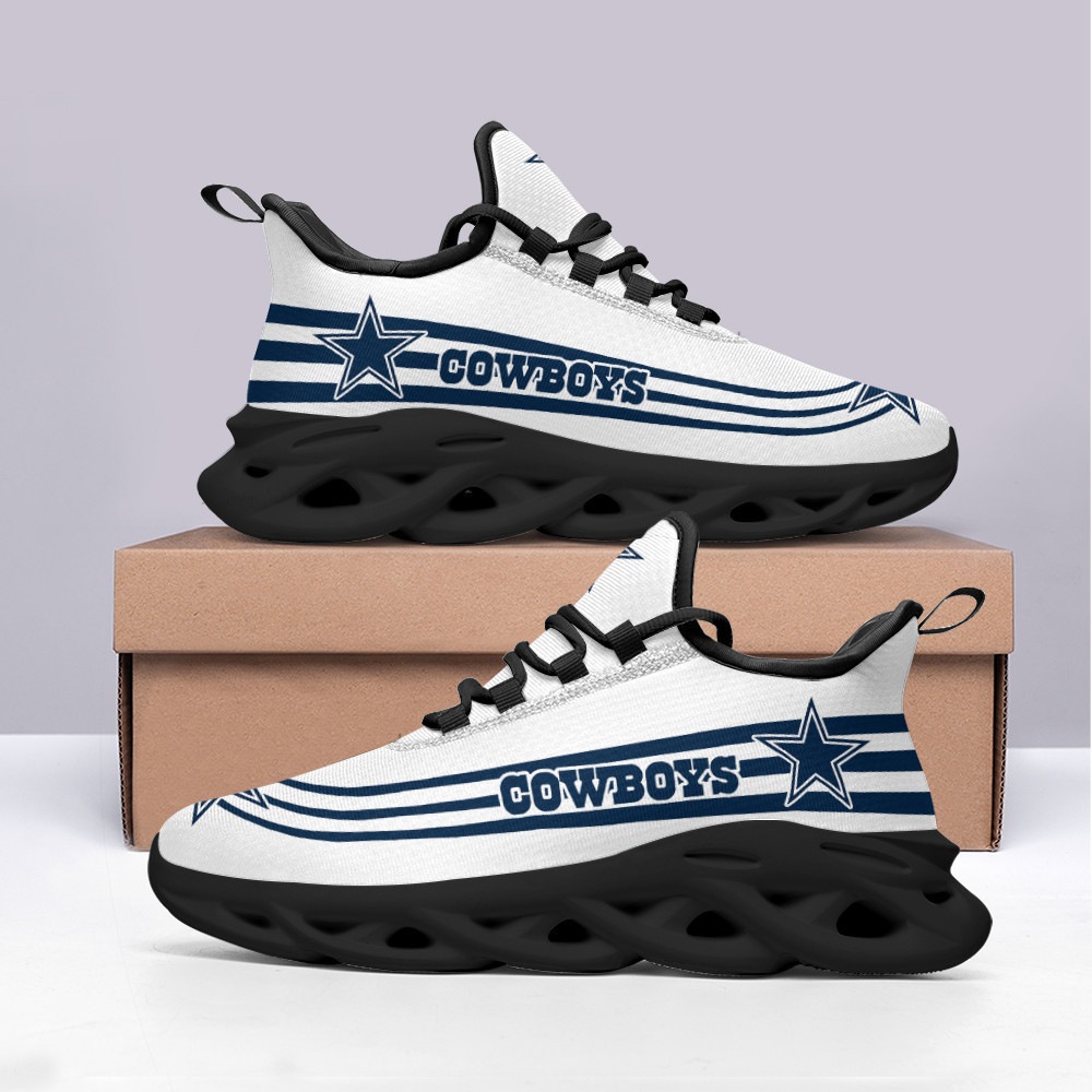 JWFancy Dallas Cowboys NFL Max Soul Shoes Sneakers For Men And Women