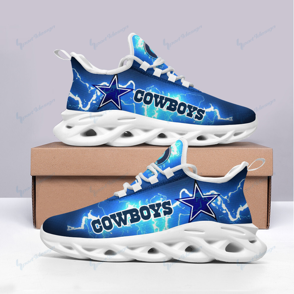 JWFancy Dallas Cowboys NFL Max Soul Shoes Sneakers For Men And Women
