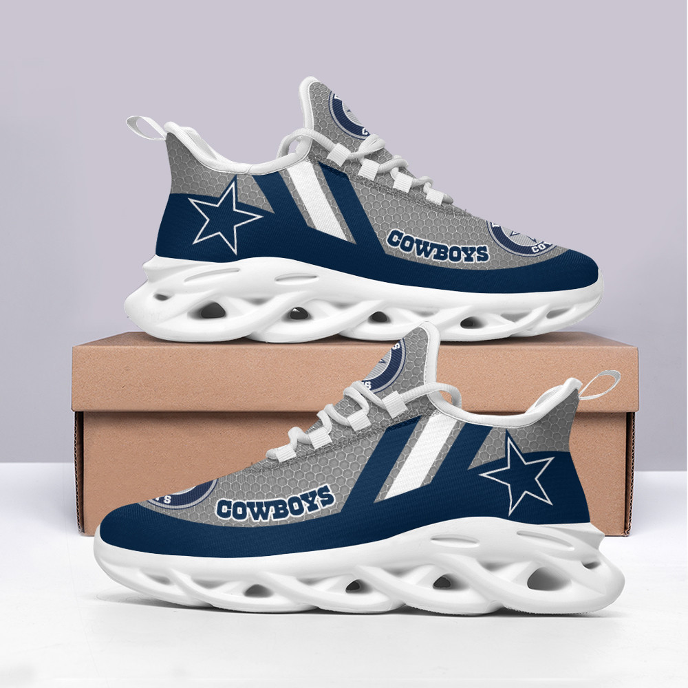 JWFancy Dallas Cowboys NFL Max Soul Shoes Sneakers For Men And Women
