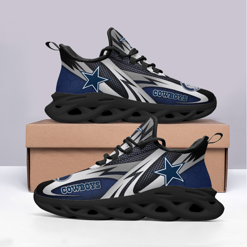 JWFancy Dallas Cowboys NFL Max Soul Shoes Sneakers For Men And Women