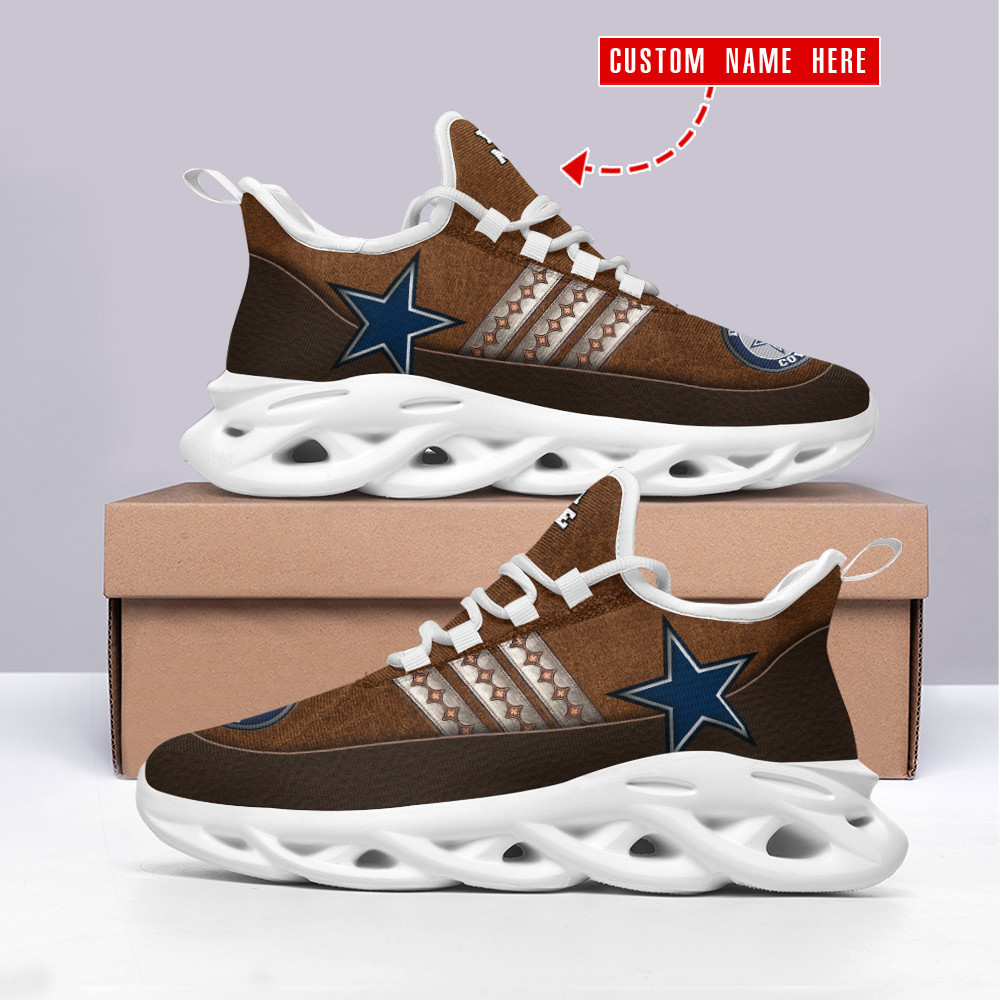 JWFancy Dallas Cowboys NFL Max Soul Shoes Sneakers For Men And Women
