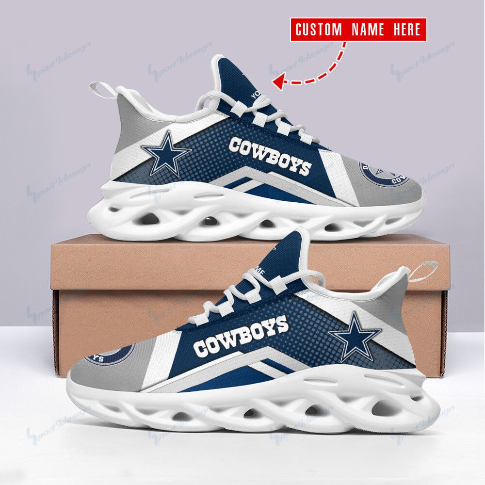 JWFancy Dallas Cowboys NFL Max Soul Shoes Sneakers For Men And Women