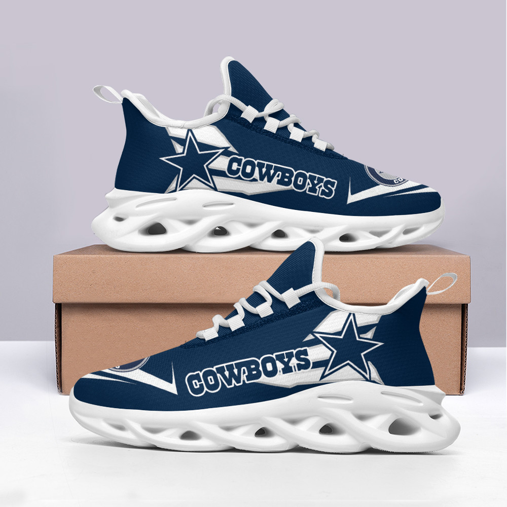JWFancy Dallas Cowboys NFL Max Soul Shoes Sneakers For Men And Women