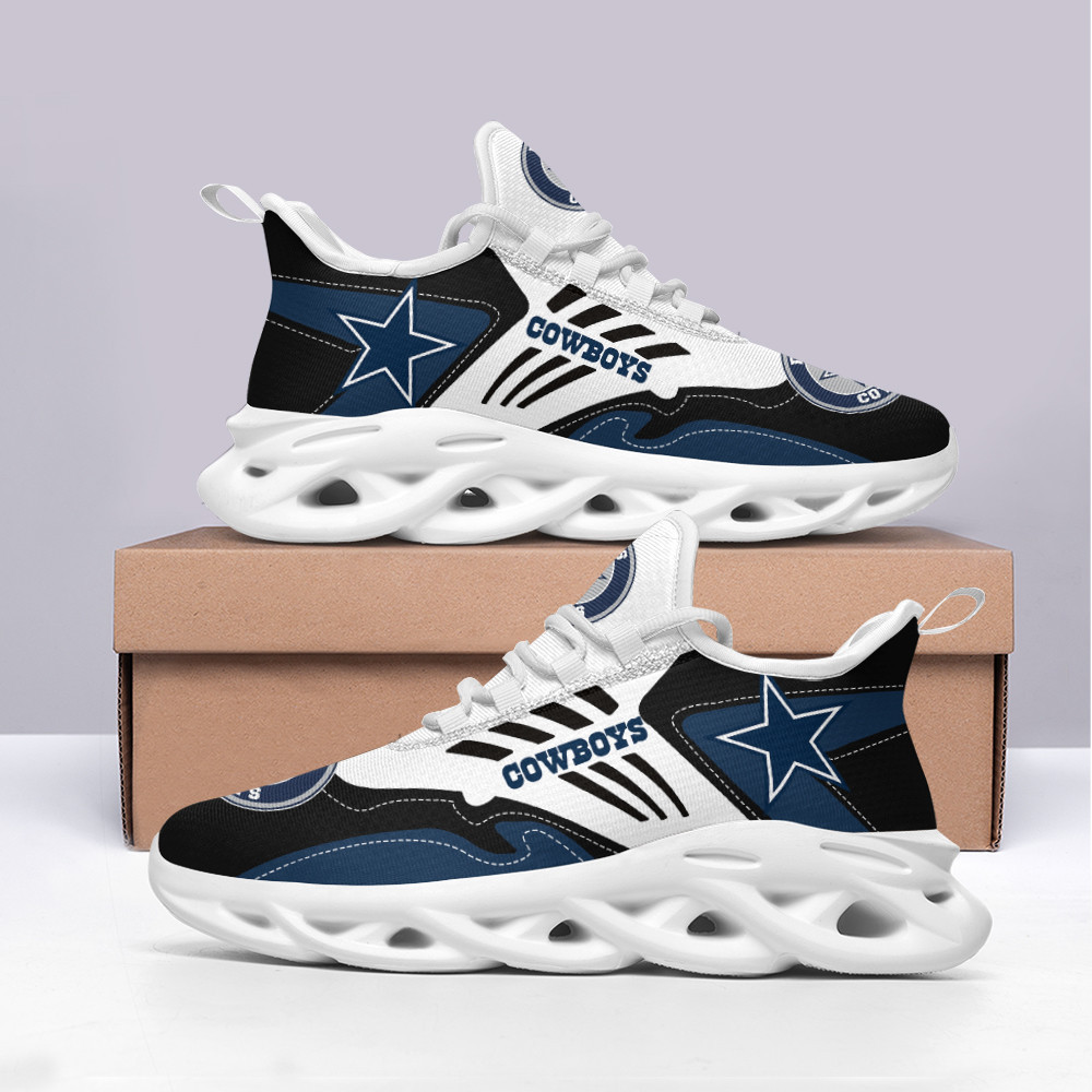 JWFancy Dallas Cowboys NFL Max Soul Shoes Sneakers For Men And Women