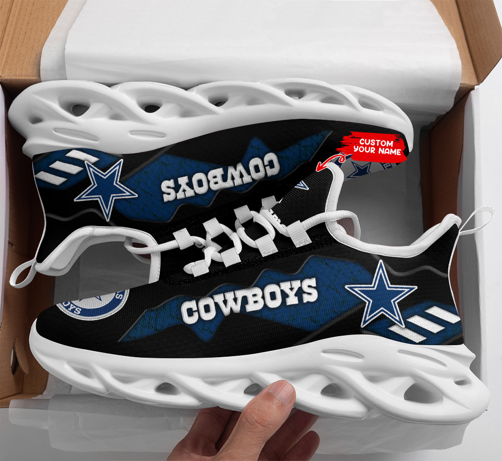 JWFancy Dallas Cowboys NFL Max Soul Shoes Sneakers For Men And Women