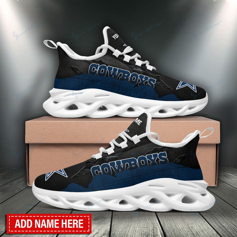 JWFancy Dallas Cowboys NFL Max Soul Shoes Sneakers For Men And Women