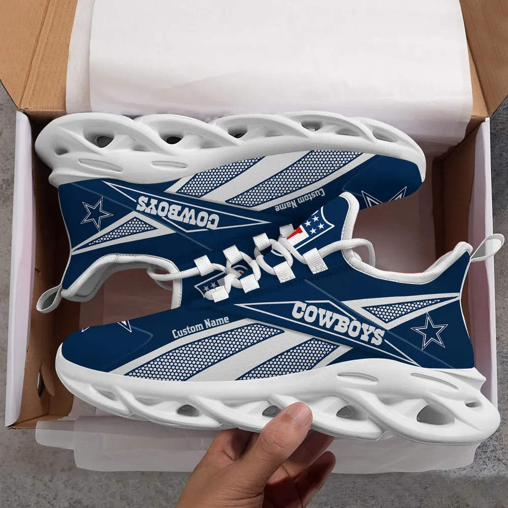 JWFancy Dallas Cowboys NFL Max Soul Shoes Sneakers For Men And Women