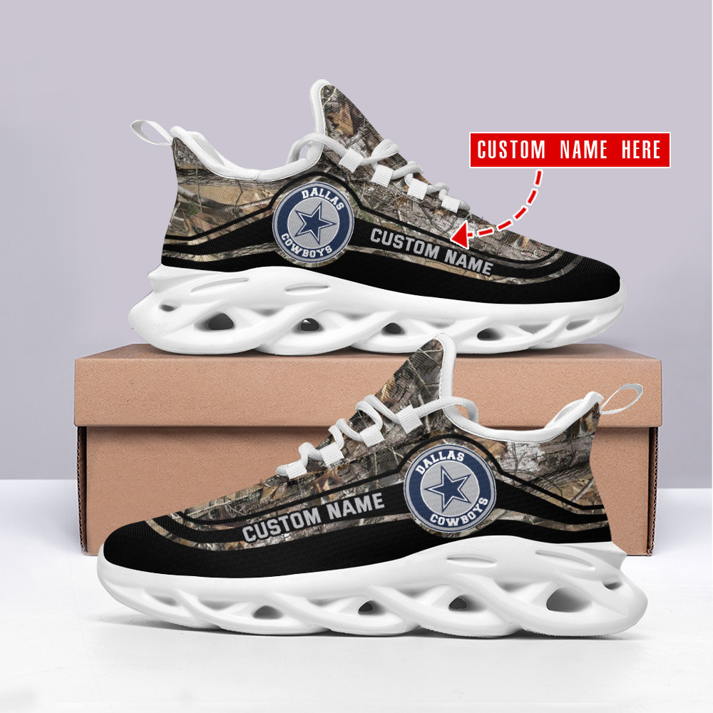 JWFancy Dallas Cowboys NFL Max Soul Shoes Sneakers For Men And Women
