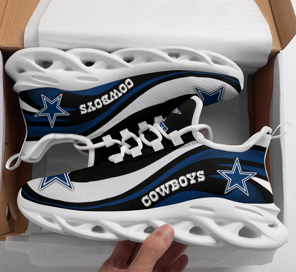 JWFancy Dallas Cowboys NFL Max Soul Shoes Sneakers For Men And Women