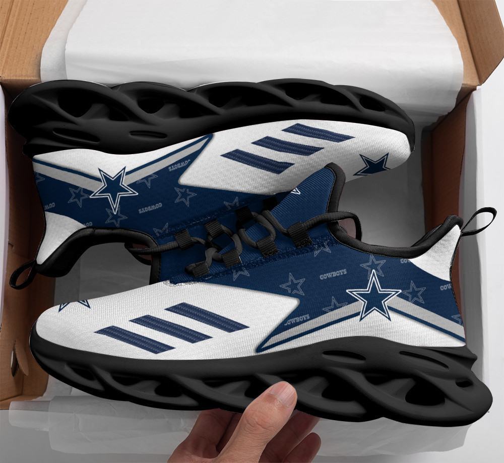 JWFancy Dallas Cowboys NFL Max Soul Shoes Sneakers For Men And Women
