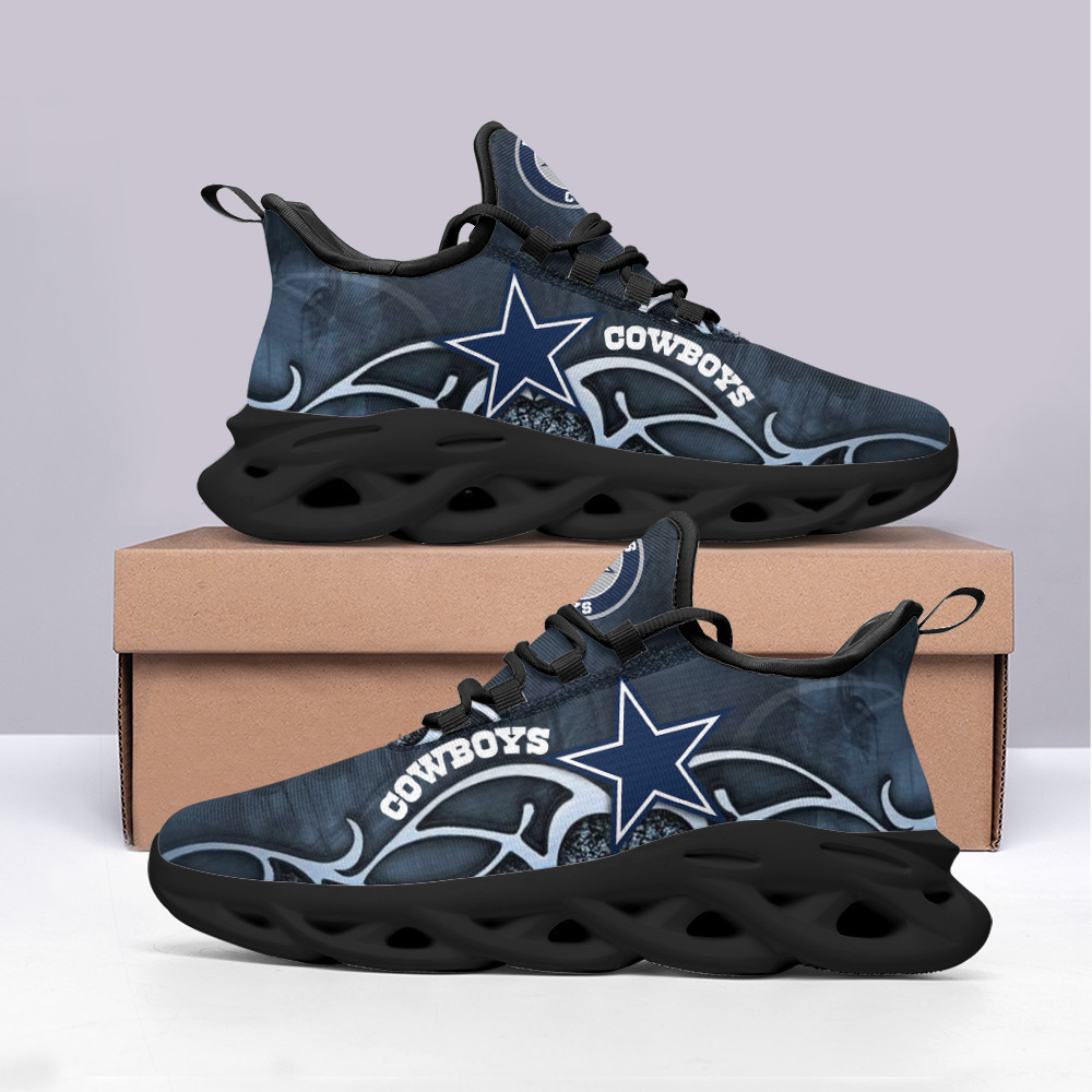 JWFancy Dallas Cowboys NFL Max Soul Shoes Sneakers For Men And Women