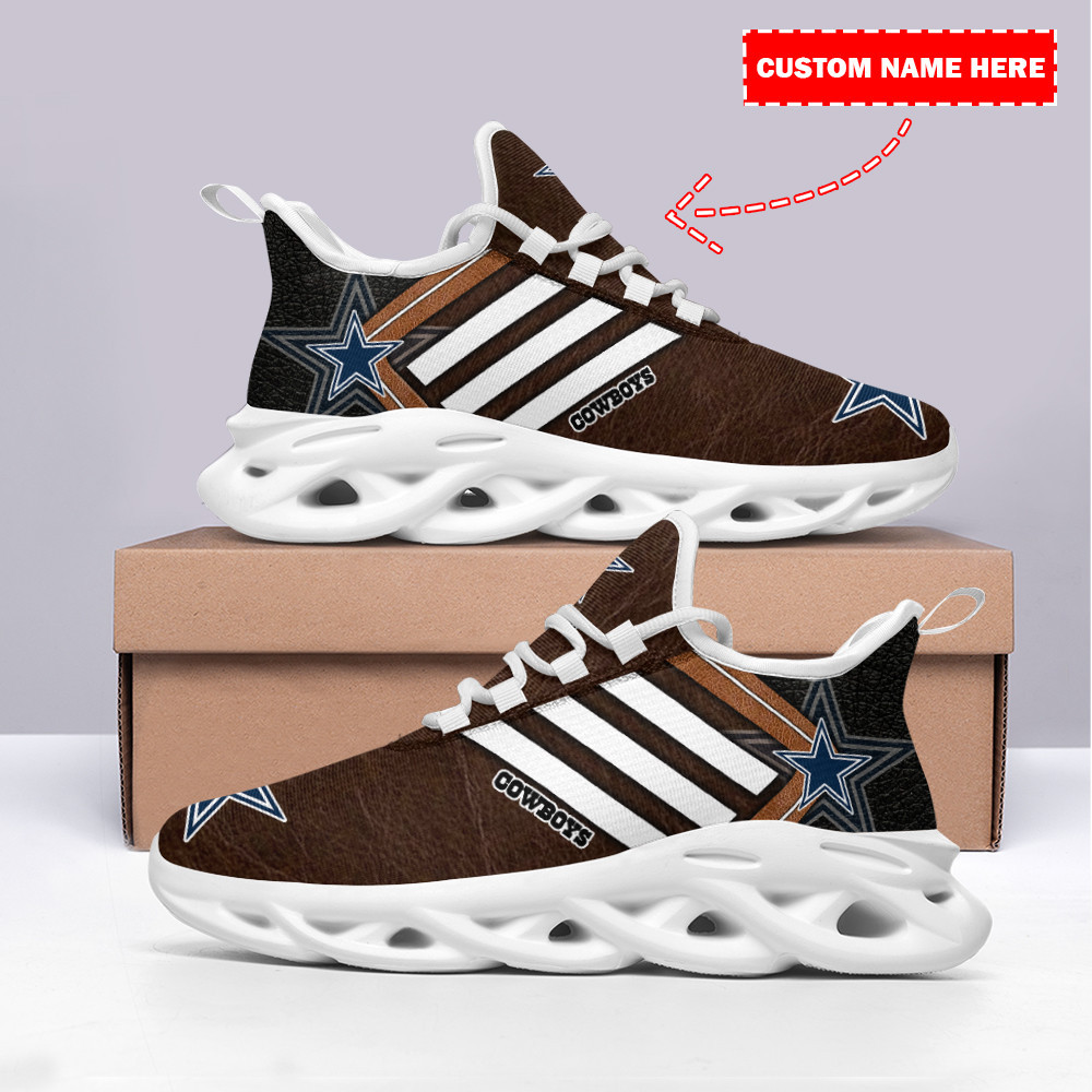 JWFancy Dallas Cowboys NFL Max Soul Shoes Sneakers For Men And Women