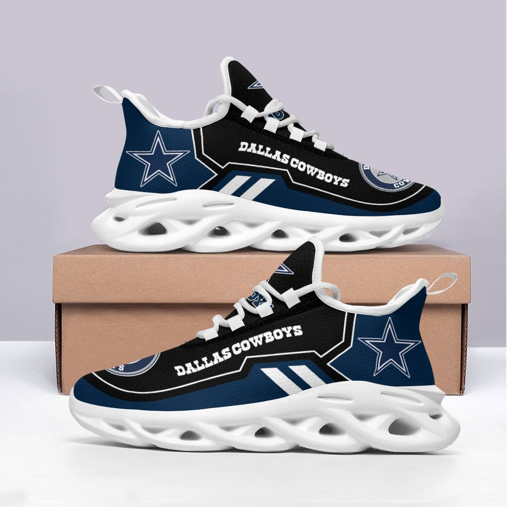 JWFancy Dallas Cowboys NFL Max Soul Shoes Sneakers For Men And Women