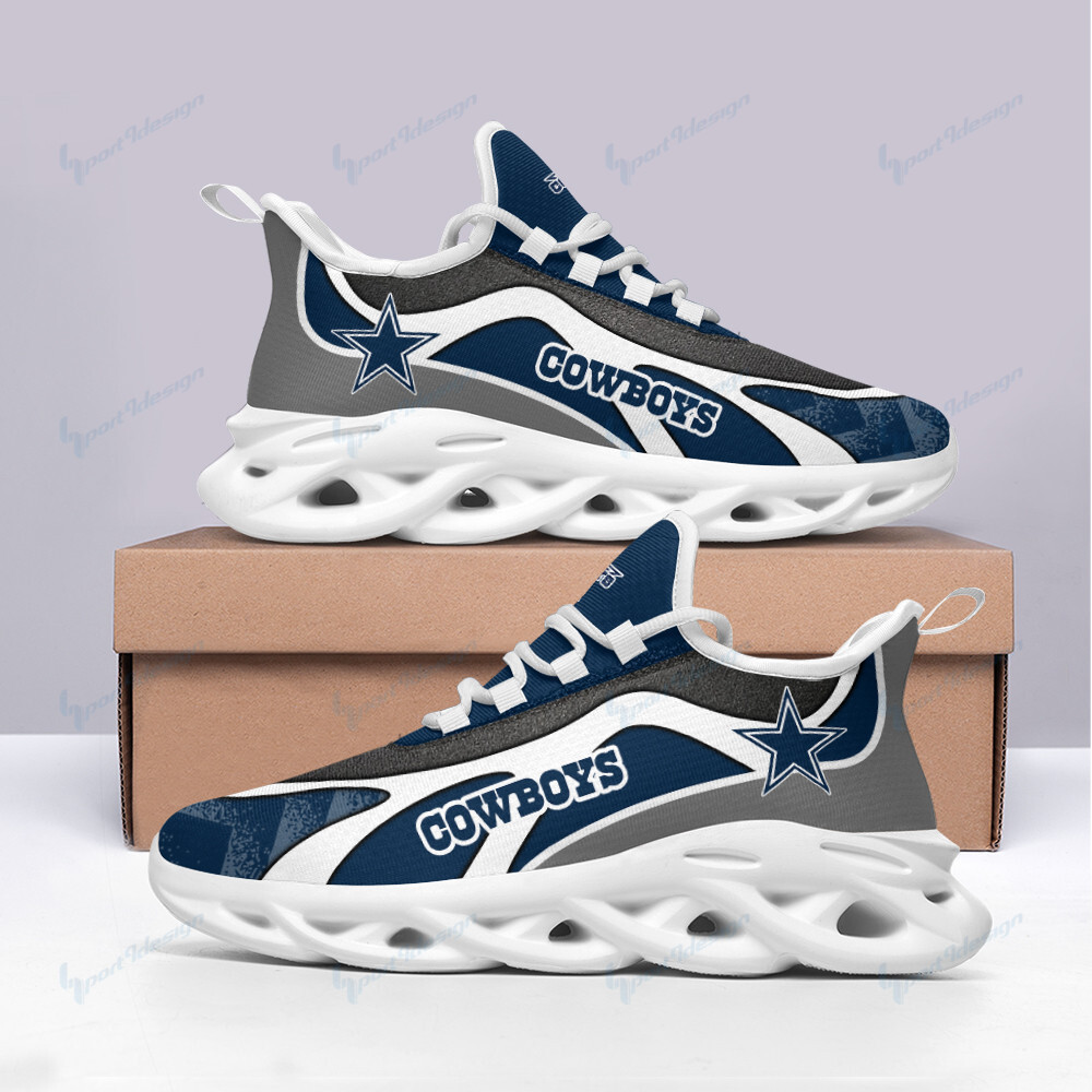 JWFancy Dallas Cowboys NFL Max Soul Shoes Sneakers For Men And Women
