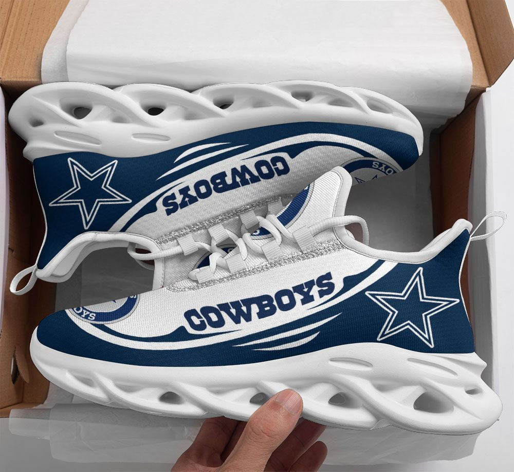 JWFancy Dallas Cowboys NFL Max Soul Shoes Sneakers For Men And Women
