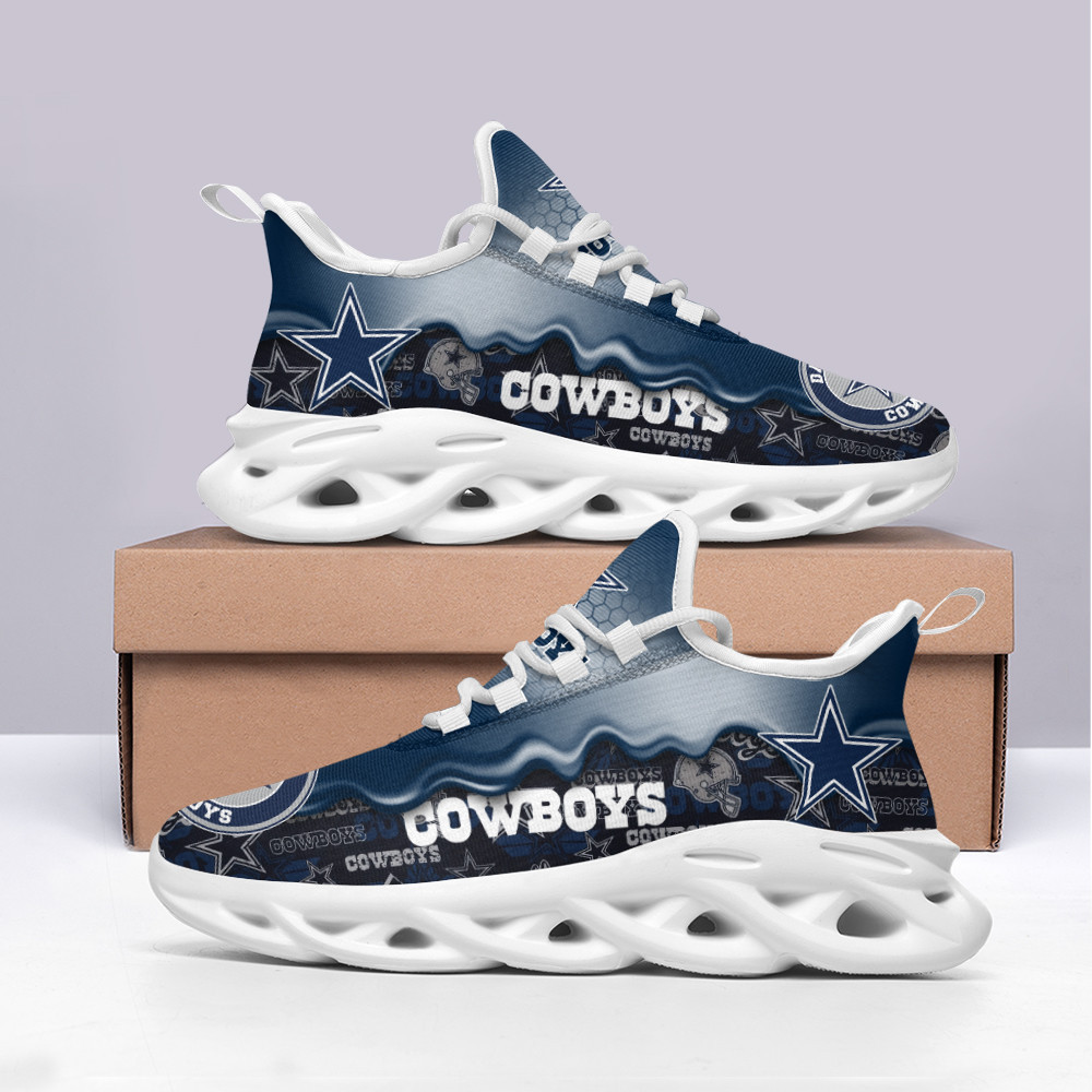 JWFancy Dallas Cowboys NFL Max Soul Shoes Sneakers For Men And Women