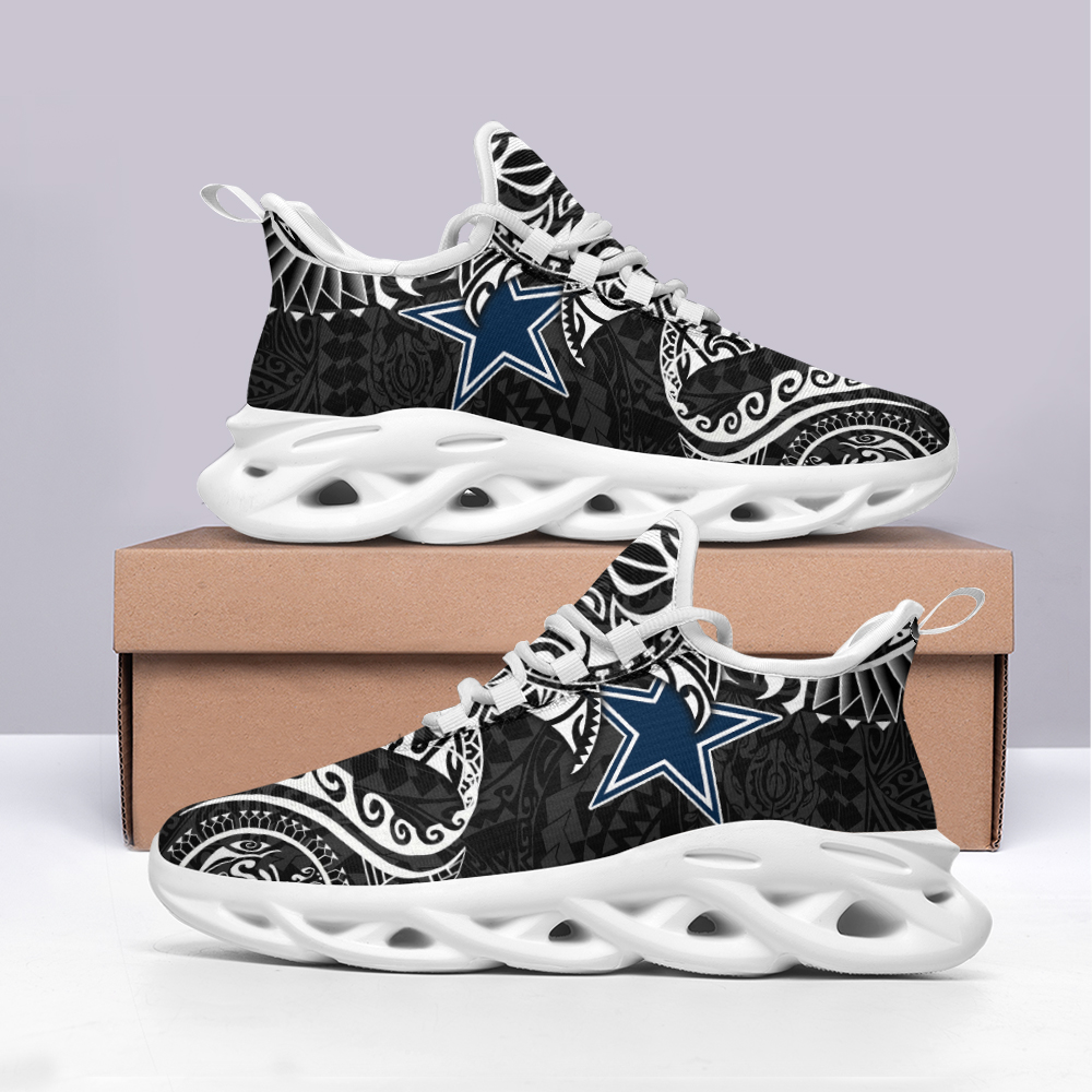 JWFancy Dallas Cowboys NFL Max Soul Shoes Sneakers For Men And Women