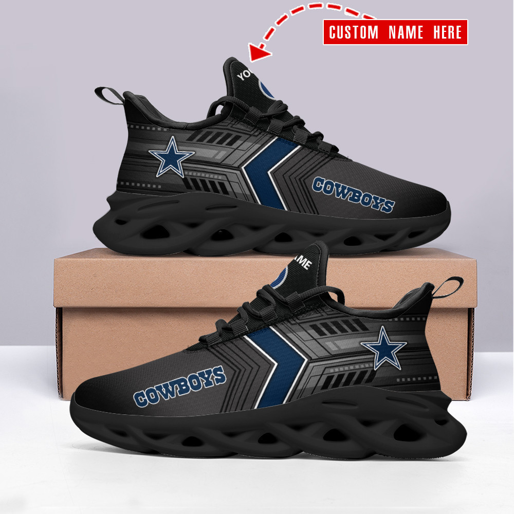 JWFancy Dallas Cowboys NFL Max Soul Shoes Sneakers For Men And Women