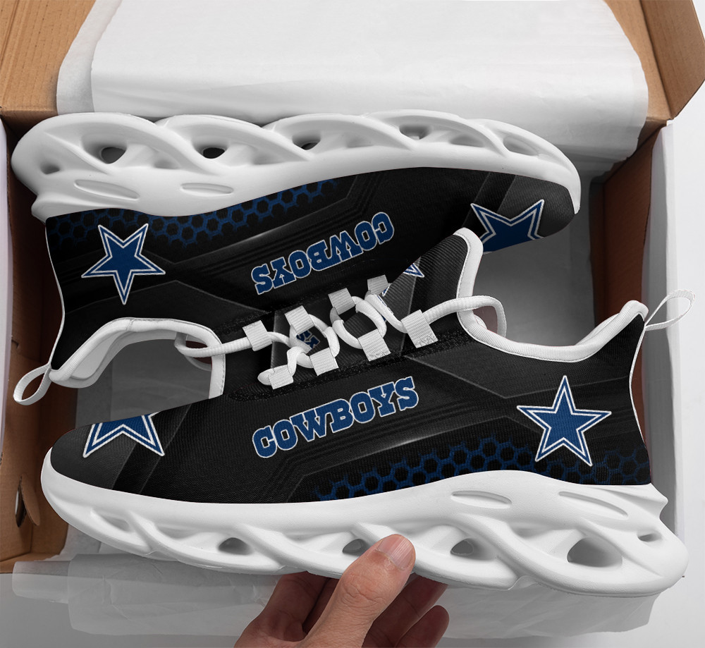 JWFancy Dallas Cowboys NFL Max Soul Shoes Sneakers For Men And Women