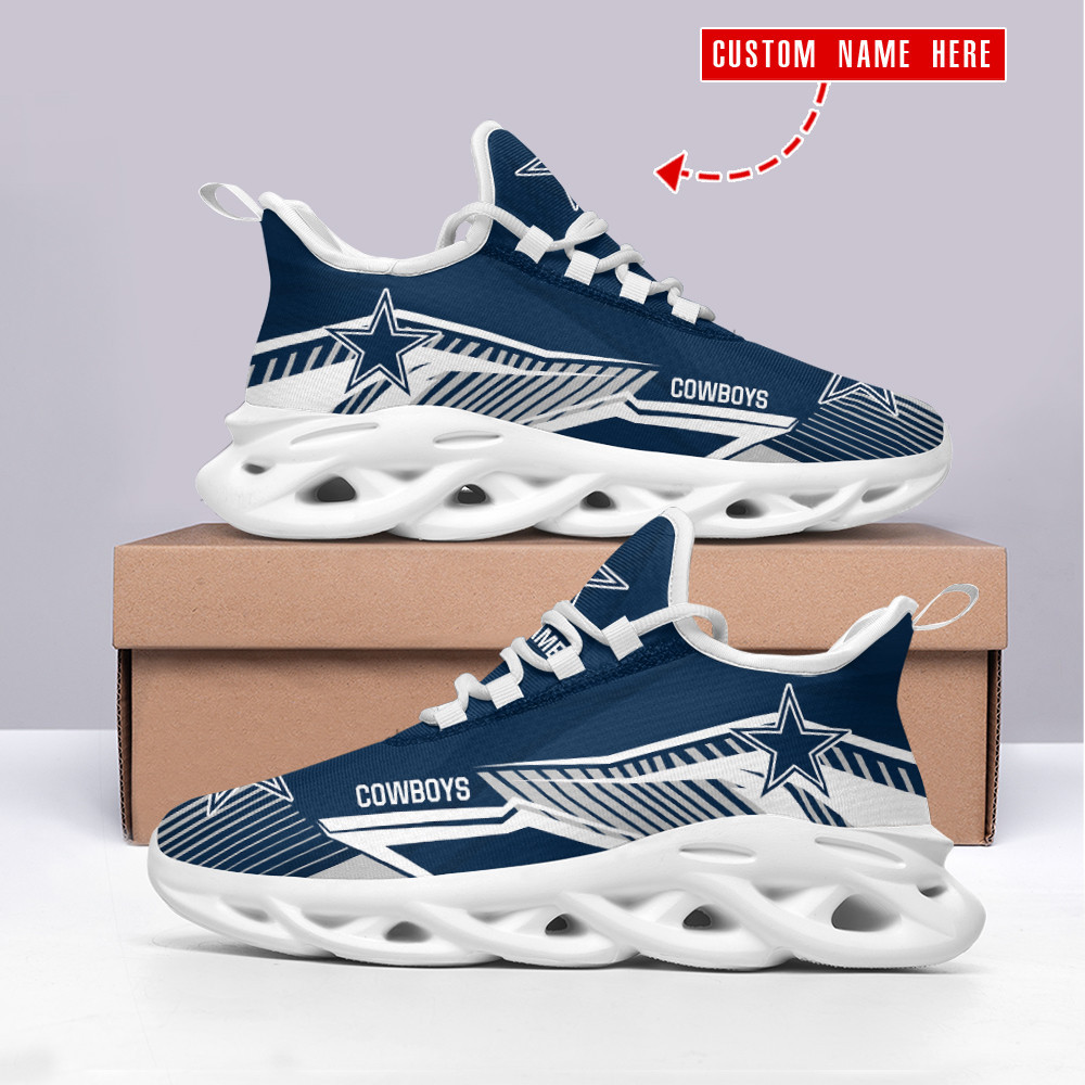 JWFancy Dallas Cowboys NFL Max Soul Shoes Sneakers For Men And Women